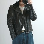 バンソン レザー ライダース ジャケット