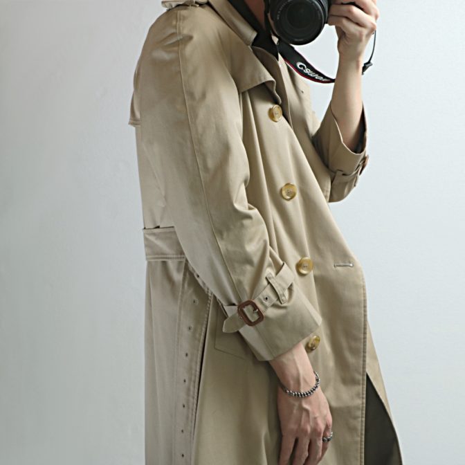 バーバリー トレンチコート ノバチェック 古着