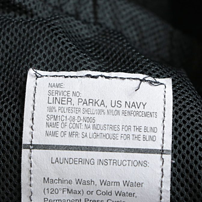 ECWCS フリース ジャケット ミリタリー 黒