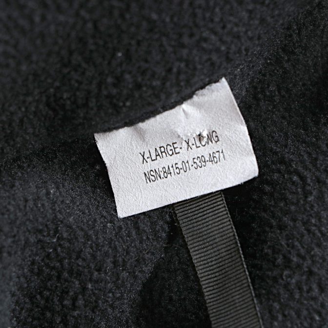 ECWCS フリース ジャケット ミリタリー 黒