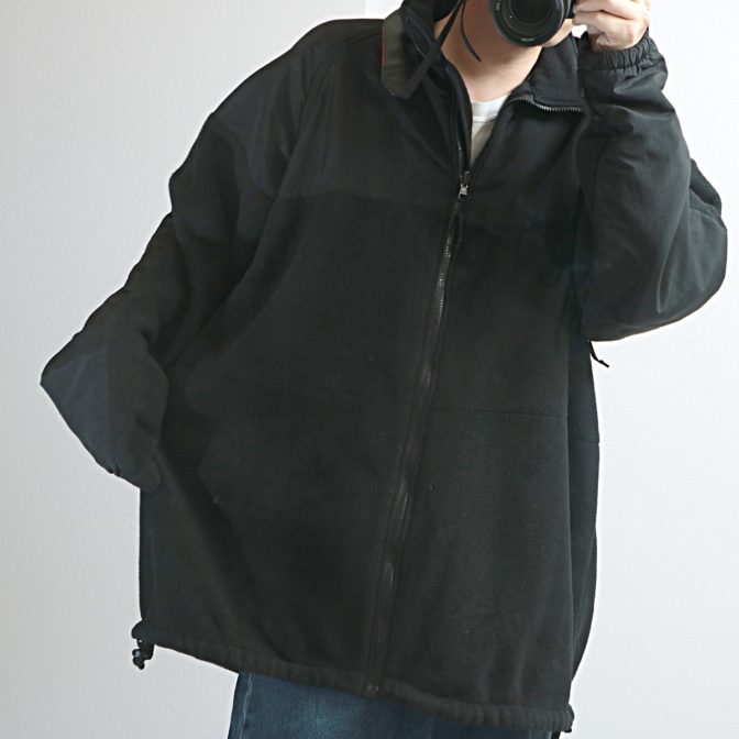 ECWCS フリース ジャケット ミリタリー 黒