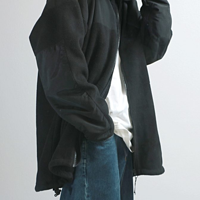 ECWCS フリース ジャケット ミリタリー 黒