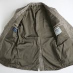 90s ハリスツイード テーラードジャケット ブラウン