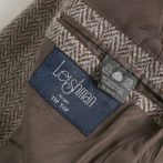 90s ハリスツイード テーラードジャケット ブラウン