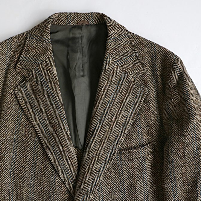 70s ハリスツイード ジャケット ヴィンテージ