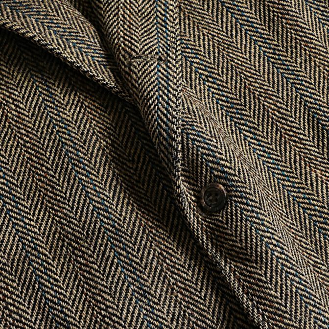 70s ハリスツイード ジャケット ヴィンテージ