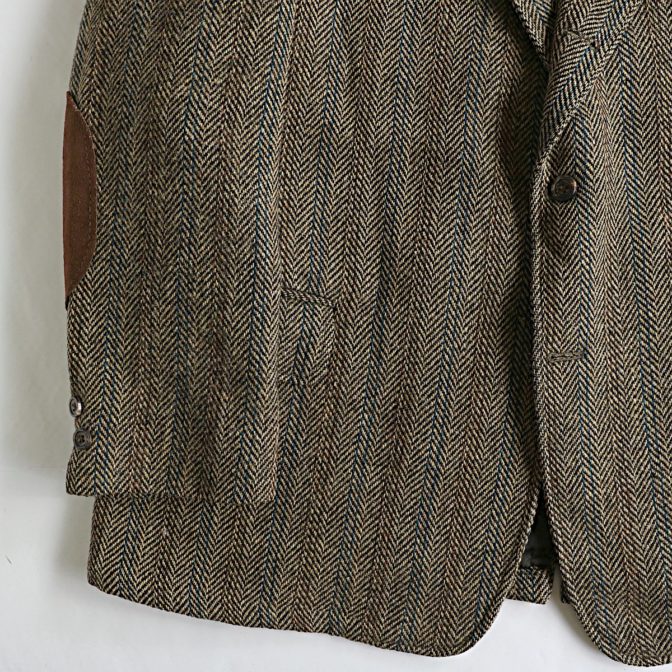 70s ハリスツイード ジャケット ヴィンテージ