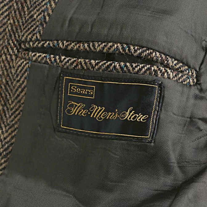 70s ハリスツイード ジャケット ヴィンテージ