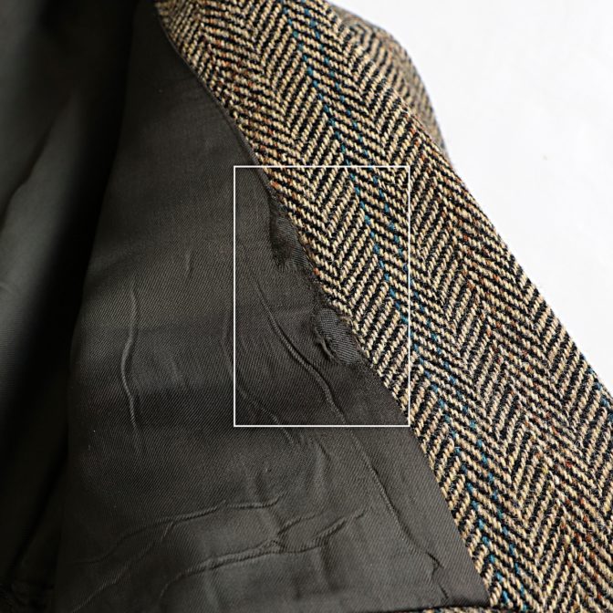 70s ハリスツイード ジャケット ヴィンテージ