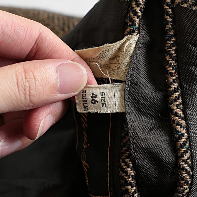 70s ハリスツイード ジャケット ヴィンテージ