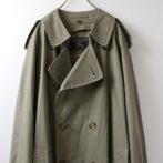 バーバリー トレンチコート メンズ 古着 オリーブ
