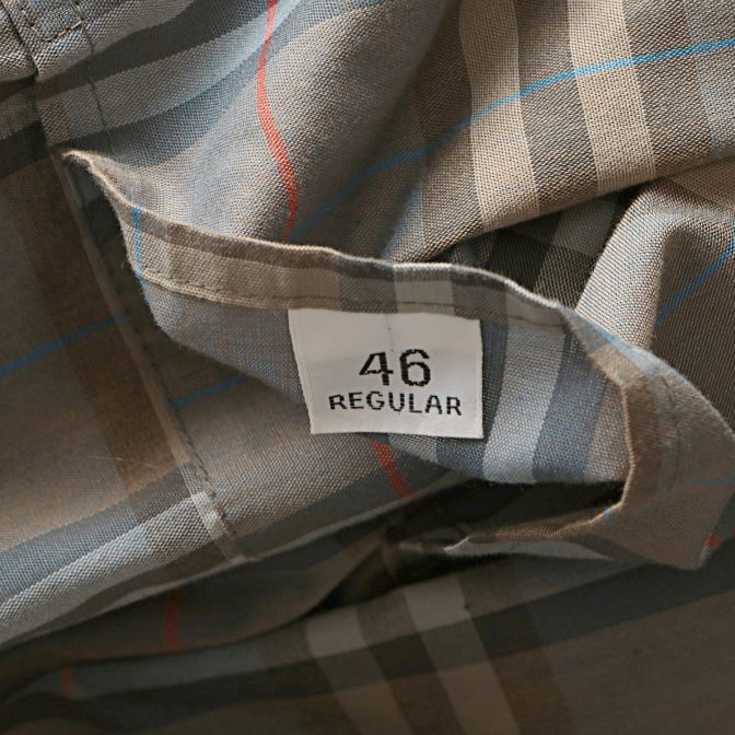 バーバリー トレンチコート メンズ 古着 オリーブ