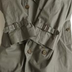 バーバリー トレンチコート メンズ 古着 オリーブ