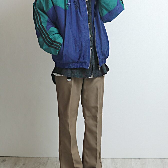 90s アディダス ジャケット フーディー 古着