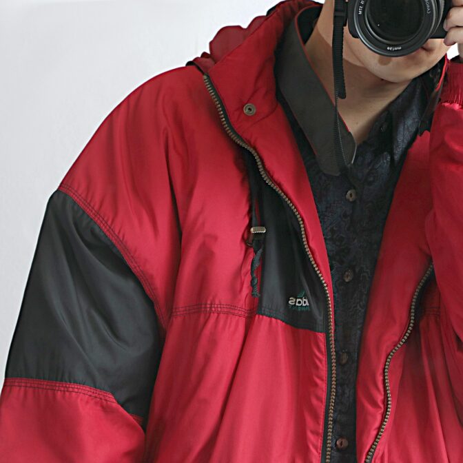 アディダス ジャケット 90s 赤