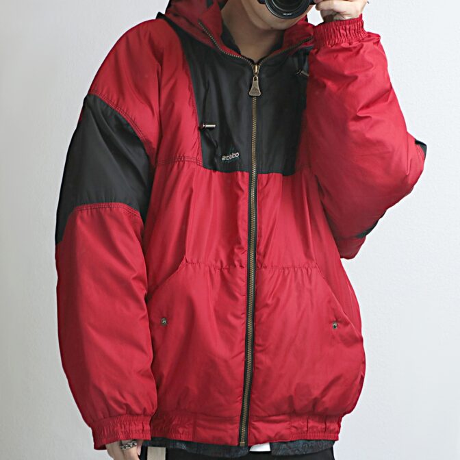 アディダス ジャケット 90s 赤