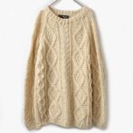 70s 80s アラン ニット フィッシャーマン セーター