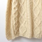 70s 80s アラン ニット フィッシャーマン セーター