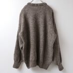 フィッシャーマン セーター アイルランド製 ブラウン