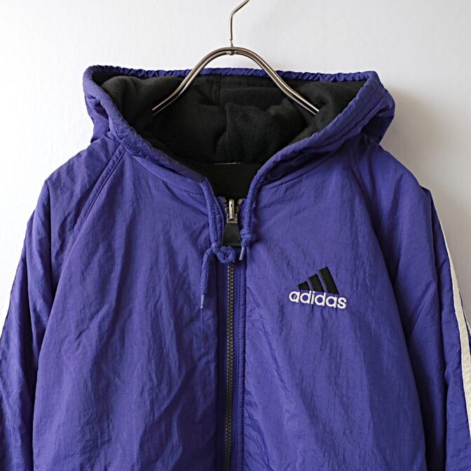 90s アディダス リバーシブル ジャケット 古着