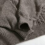 フィッシャーマン セーター アイルランド製 ブラウン