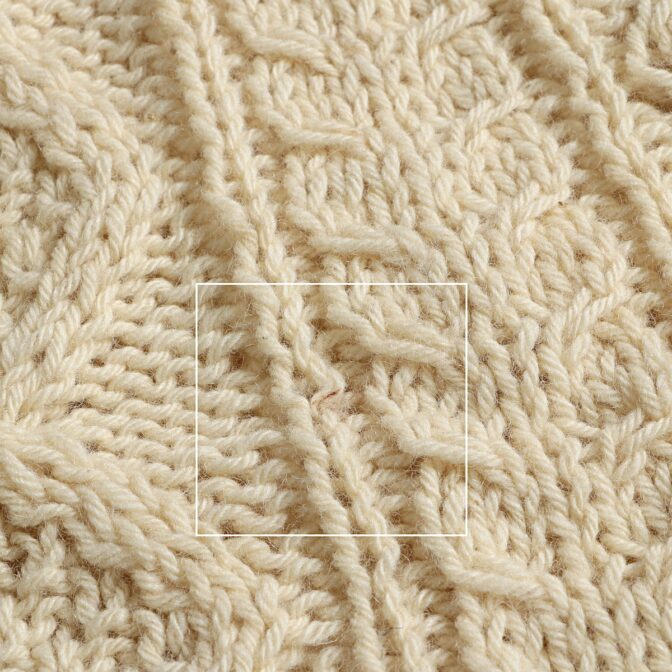 70s 80s アラン ニット フィッシャーマン セーター