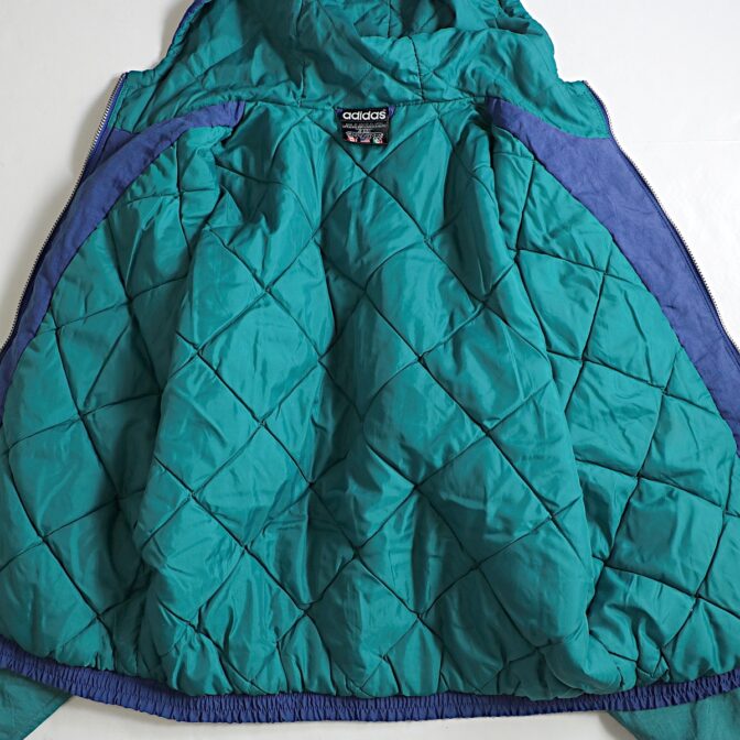 90s アディダス ジャケット フーディー 古着
