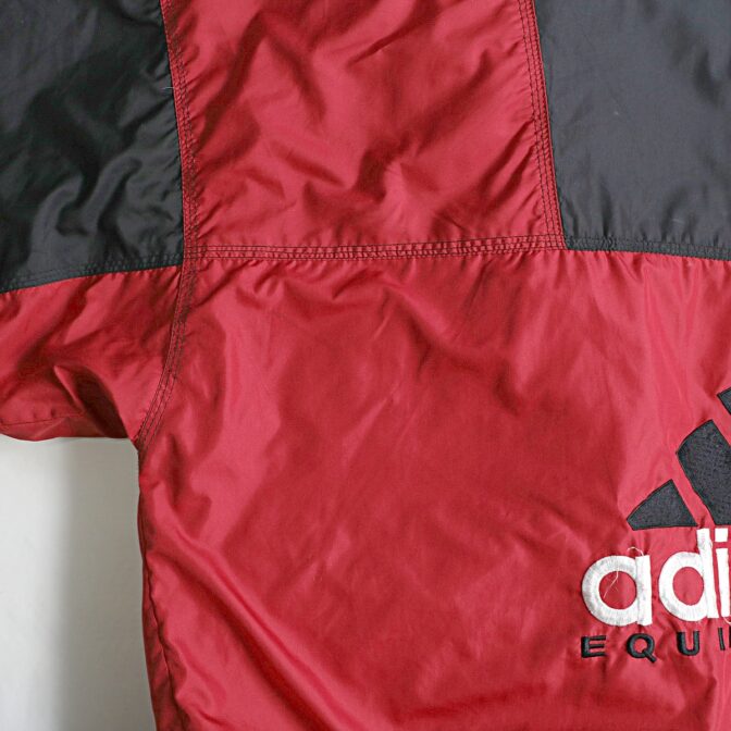 アディダス ジャケット 90s 赤