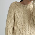 70s 80s アラン ニット フィッシャーマン セーター