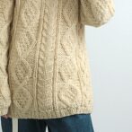 70s 80s アラン ニット フィッシャーマン セーター