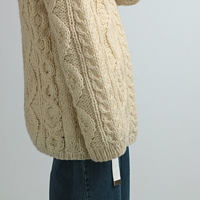 70s 80s アラン ニット フィッシャーマン セーター