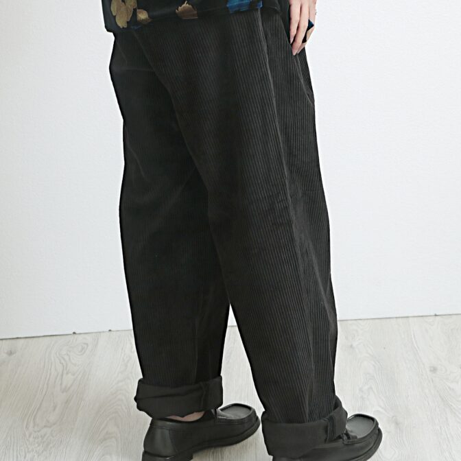 Perry Ellis ペリーエリス 太畝 コットン コーデュロイ 2タック