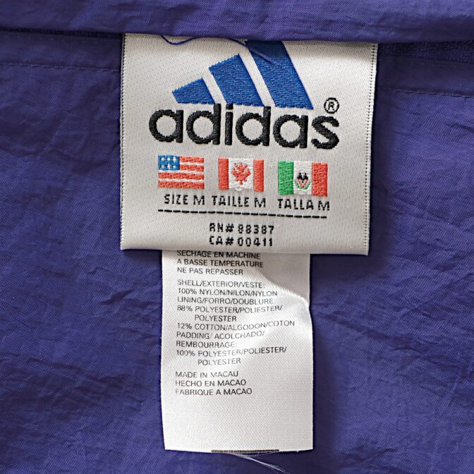 90s アディダス リバーシブル ジャケット 古着