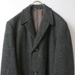 60s ハリスツイード チェスターコート 古着