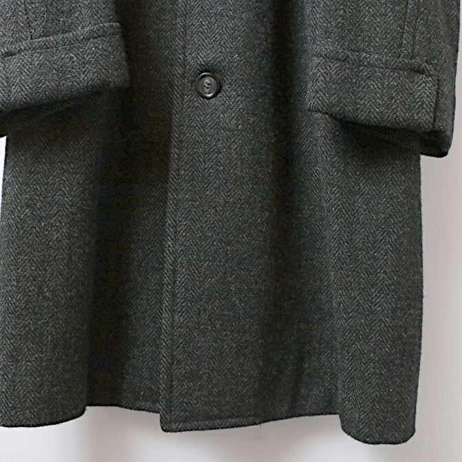 60s ハリスツイード チェスターコート 古着