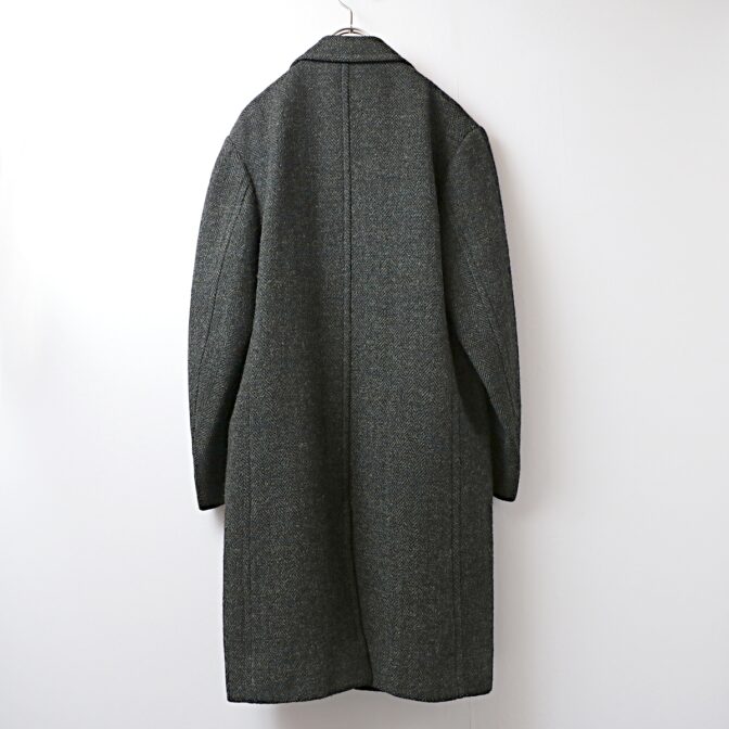 60s ハリスツイード チェスターコート 古着