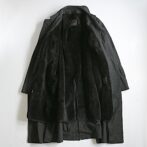 60s 70s ロンドンフォグ コート 黒