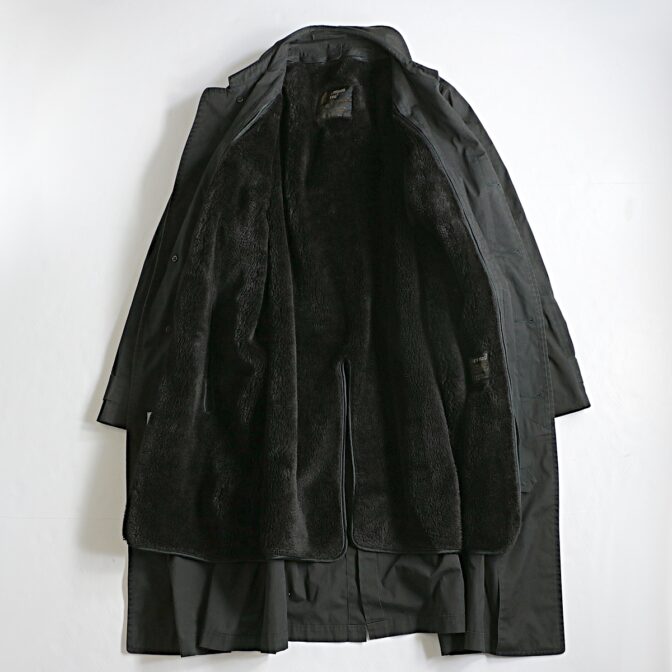 60s 70s ロンドンフォグ コート 黒