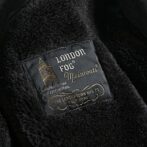 60s 70s ロンドンフォグ コート 黒