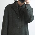 60s ハリスツイード チェスターコート 古着