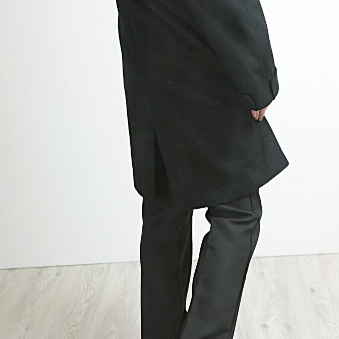 60s ウール チェスターコート メンズ