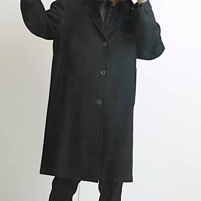 60s ウール チェスターコート メンズ