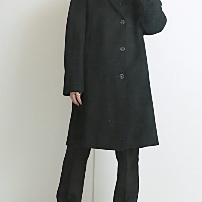 60s ウール チェスターコート メンズ