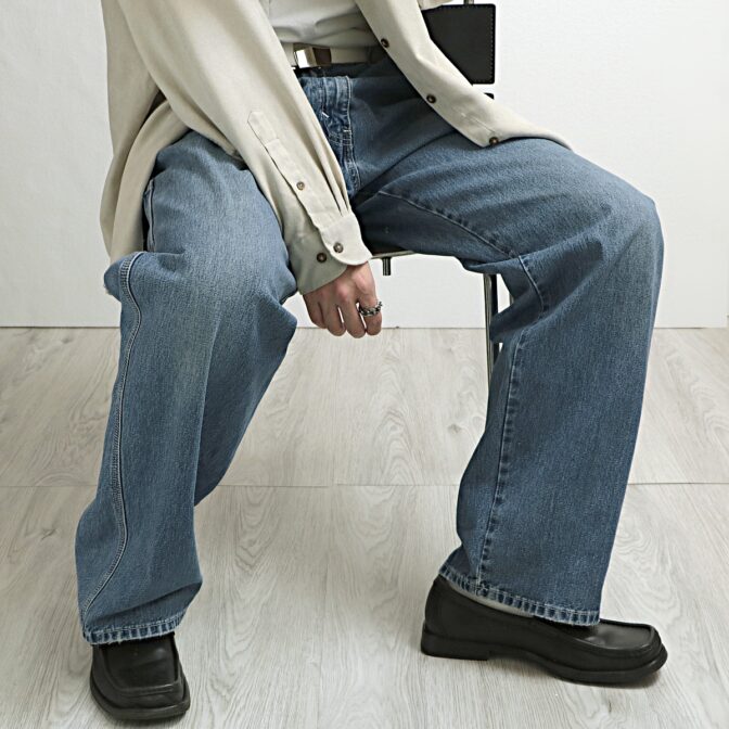 リーバイス デニムパンツ シルバータブ 古着