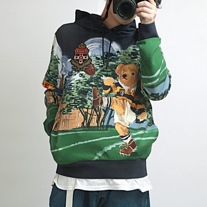 ポロラルフローレン ポロベア パーカー