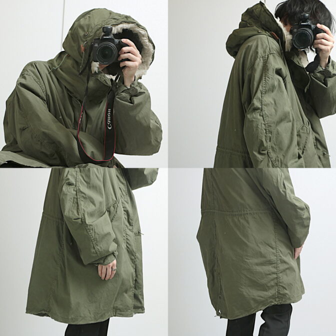 80s vintage M65 フィッシュテール　モッズコート 80S VINTAGEフルセットM-65モッズコート フィッシュテールパーカーL