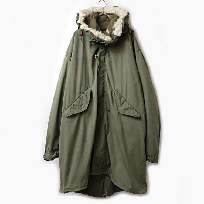 m65 フィッシュテール モッズコート 古着