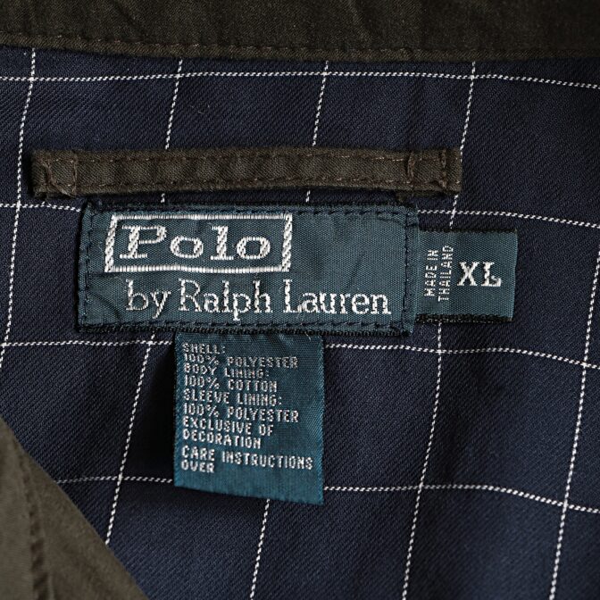 ラルフローレン ハリントンジャケット カーキ