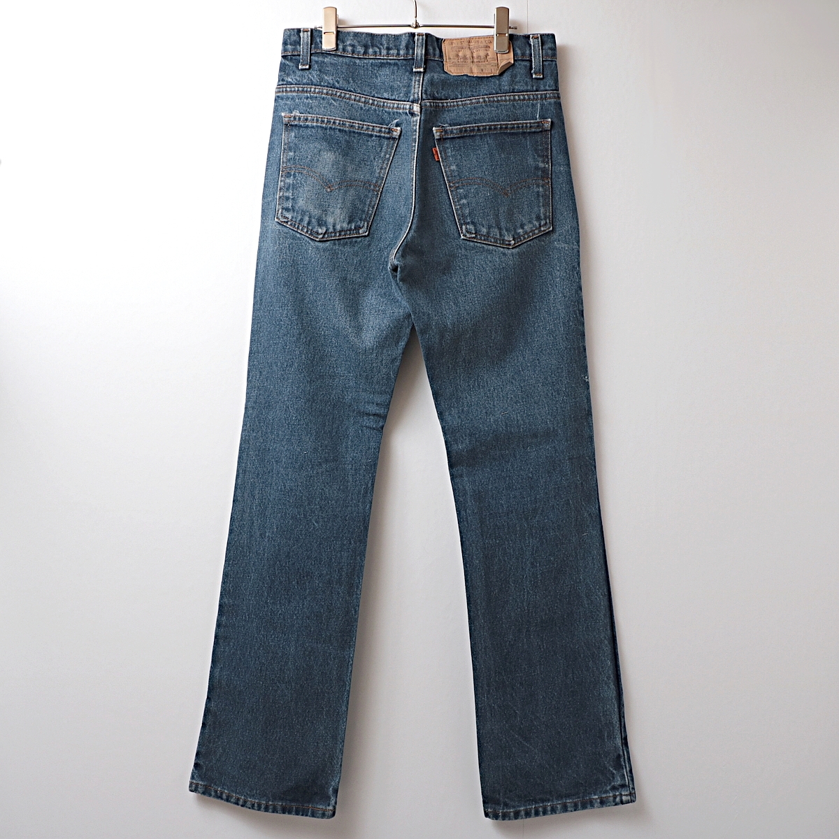 80-90s Levi's リーバイス 517 デニム パンツ ブーツカット オレンジ