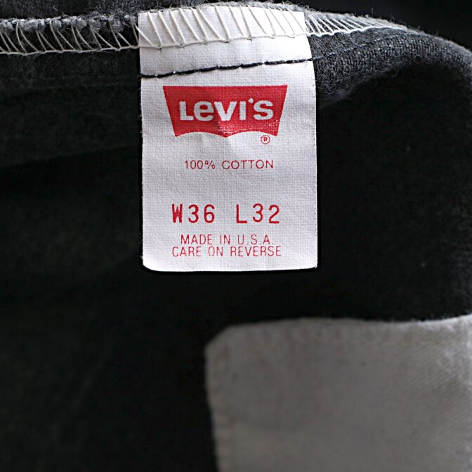 90s リーバイス 505 デニムパンツ 黒